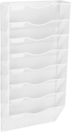 EASEPRES 8 Pocket Mesh Hanging Wall File Organizer, Wall Mounted Mail Paper - Image 8