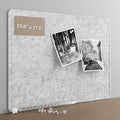 Large Felt Bulletin Board for Wall, Soft Felt Cork Board for Office, Home by CreateYourIdealSpace