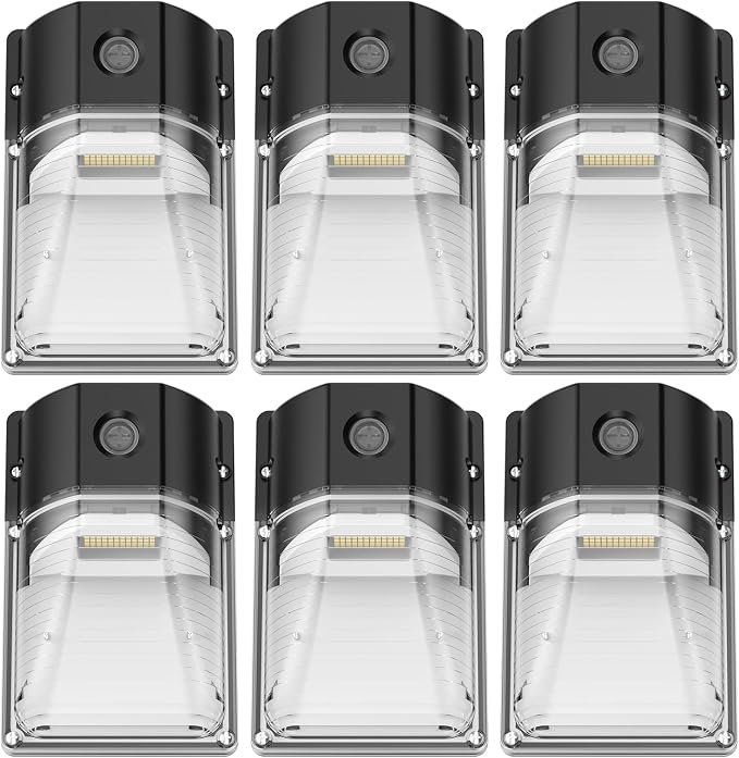 30W LED Wall Pack Light, Dusk to Dawn Outdoor Lighting Sensor, LED Outdoor Wall by GGJIA