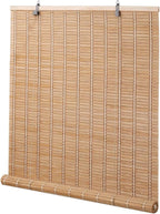 Bamboo Blinds for Interior Windows, Custom Roller Shades for Indoor Window and by BAYUE