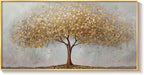 Gold Framed Tree of Life Wall Art, Large Modern Canvas Prints Paintings Artwork - Image 9