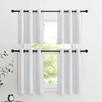 NICETOWN Farmhouse Blackout Small Curtains - Image 7