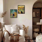 Hamduker Canvas Wall Art Cat Decor - Image 4