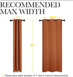 NICETOWN Blackout Halloween Draperies Curtains - Image 7