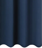 LEMOMO Navy Blue Blackout Curtains 34 x 84 Inch Length/Set of 2 Curtain - Image 9