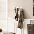 GWAAZXGZ White Wall Mounted Coat Rack - Image 2