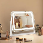 Ratsamee Vanity Mirror with Lights 14"×12", Led Makeup Mirror, Lighted Makeup by RATSAMEE