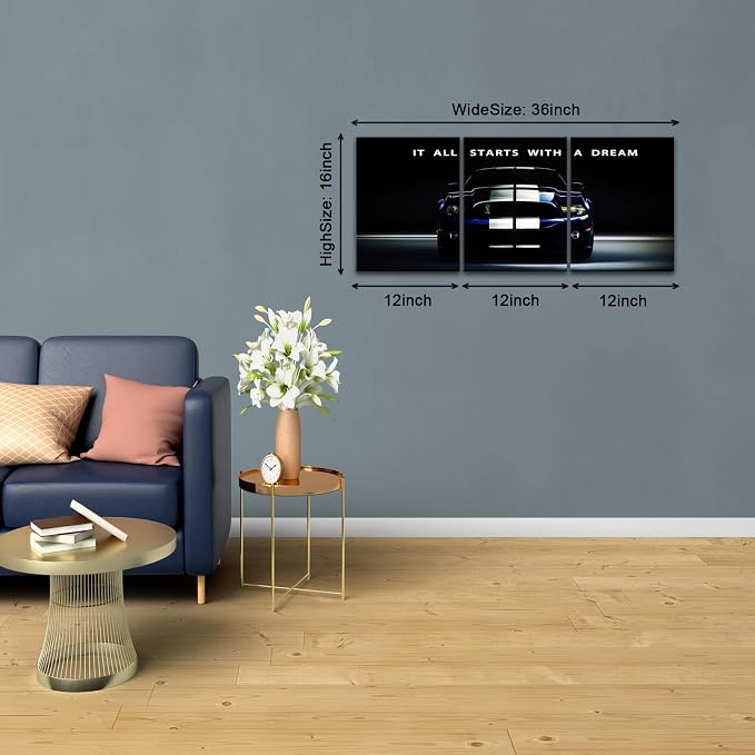 KAWAHONE Motivational Canvas Wall Art - Image 2