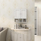 TaoHFE White Bathroom Wall Cabinet - Image 6