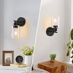 Zarbitta Set of 2 Wall Sconces for Bathroom, Bathroom Wall Lamp for Mirror - Image 7