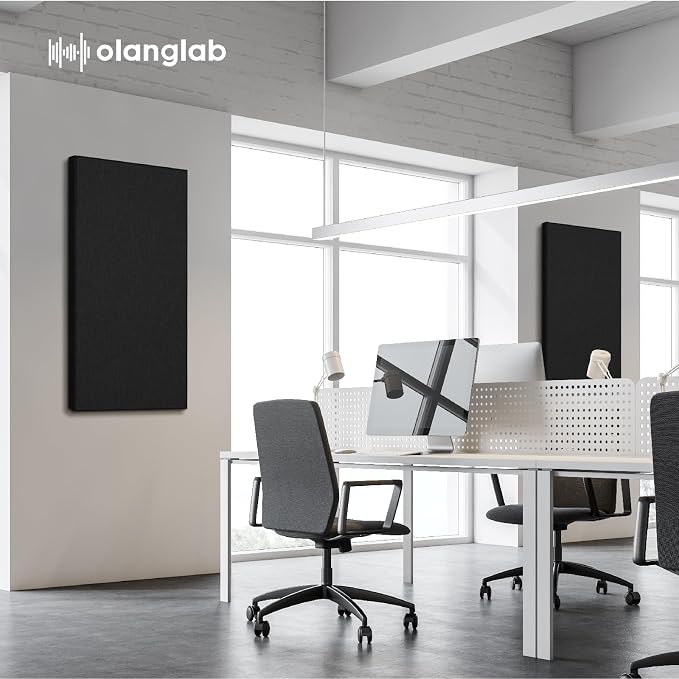 Olanglab Sound Acoustic Panels 2 Pack, Large Sound Proof Panels - Image 3