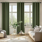 MIULEE Blackout Curtains for Bedroom Living Room 2 Panels, Thermal Insulated - Image 6