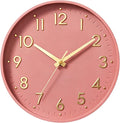 Mosewa Wall Clock 8 Inch, Battery Operated Silent Non-Ticking Modern Analog by MOSEWAWALLCLOCK