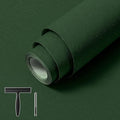 Abyssaly Green Wallpaper Peel and Stick 15.7" x 196.8" Silk Embossed Green by Abyssaly