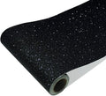 CRE8TIVE Black Glitter Wallpaper Border Peel and Stick Wall Border Sparkle by CRE8TIVE