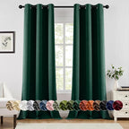 MIULEE Blackout Curtains for Bedroom Living Room 2 Panels, Thermal Insulated by MIULEE