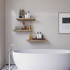 Upassion Floating Shelves for Wall Set of 3, Frame Display Floating Shelf for - Image 6