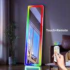 Koonmi Full Length Mirror with LED Lights, RGB Color Changing Lights, 7 Dynamic - Image 2