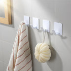 DELITON 4 Pack Adhesive Towel Hooks - Image 3