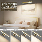 Afyuol Picture Lights for Wall, Brushed Gold Battery Operated Picture Light - Image 4