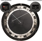 HOIBAI Wall Clock, 24 Inch Moving Gears Clock Large Wall Clock - Image 5