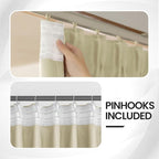 Room Divider Curtains for Ceiling Track System or Rod - Image 3