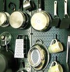 Green Metal Pegboard by Wall Control - Image 7
