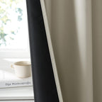 RYB HOME 100% Blackout Short Curtains - Image 3