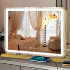 Ratsamee 23"x18" Gold Vanity Mirror - Image 7