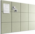 Bumusty Large Cork Board 48" x 36" Alternative by BUMUSTY