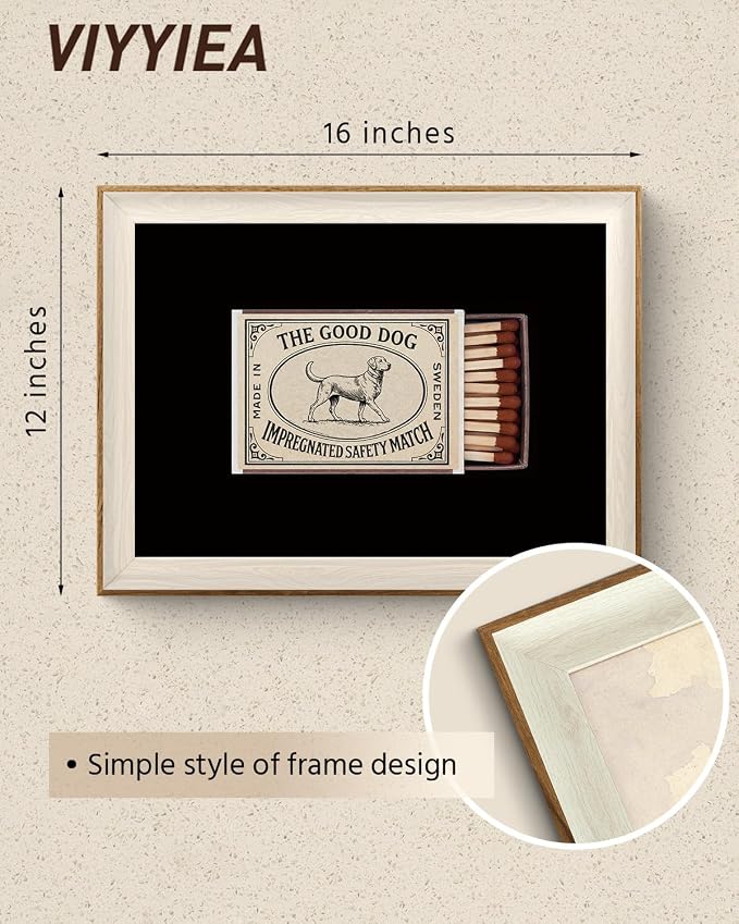 VIYYIEA Vintage Framed Wall Art - Image 2