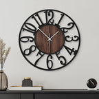 20'' Silent Wall Clock with Night Light, Glow in The Dark Decorative Wall Clock - Image 6