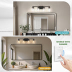 DORESshop 4-Light Vanity Light Fixtures, Modern Vanity Lights - Image 3