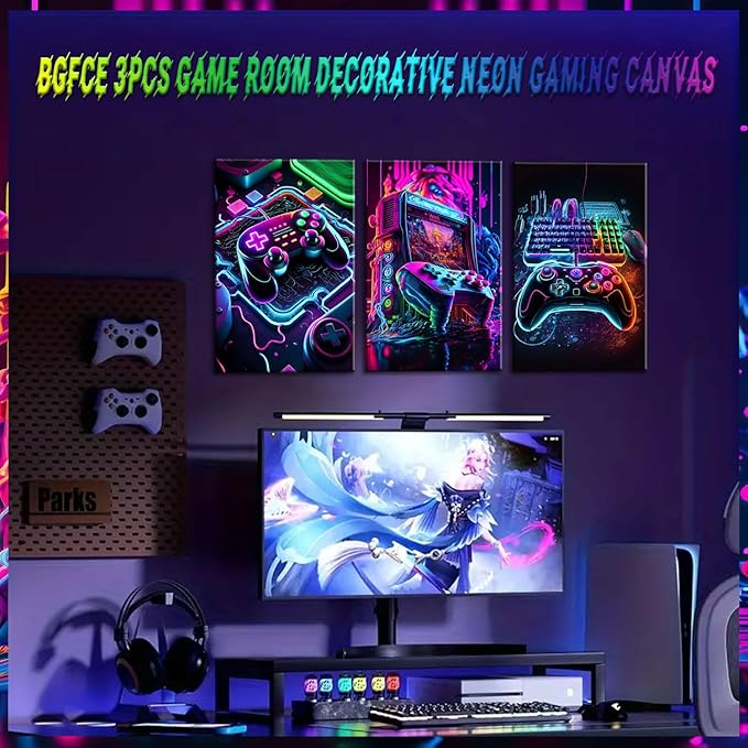 BGFCE Game Room Decor Set of 3 - Image 3