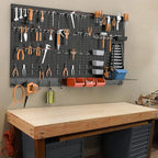 TORACK Metal Pegboard Wall Organizer System - Image 7