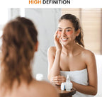 TRAHOME Bathroom Vanity Mirror for Wall, HD Shatterproof Glass, Hangs - Image 6
