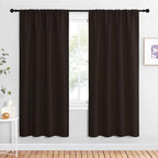NICETOWN Blackout Curtains for Living Curtains, Toffee Brown, 2 Panels by NICETOWN