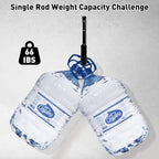KURUI 10" Garage Organization Wall Hooks, 66 LB Heavy Duty Water Hose Holder - Image 6