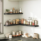 RALGEND Floating Shelves for Wall, 1.5" Thick Wall Shelf Set of 3 - Image 7