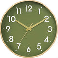 Mosewa Wall Clock 14 Inch, Battery Operated Non-Ticking Modern Analog Clock by MOSEWAWALLCLOCK