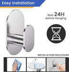 Aikzik Adhesive Towel Hooks - Image 8