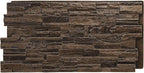EverStone Cascade Faux Stone Panel, 48 5/8"W x 24 3/4"H x 1 1/4"D, Willow Peak by EkenaMillwork