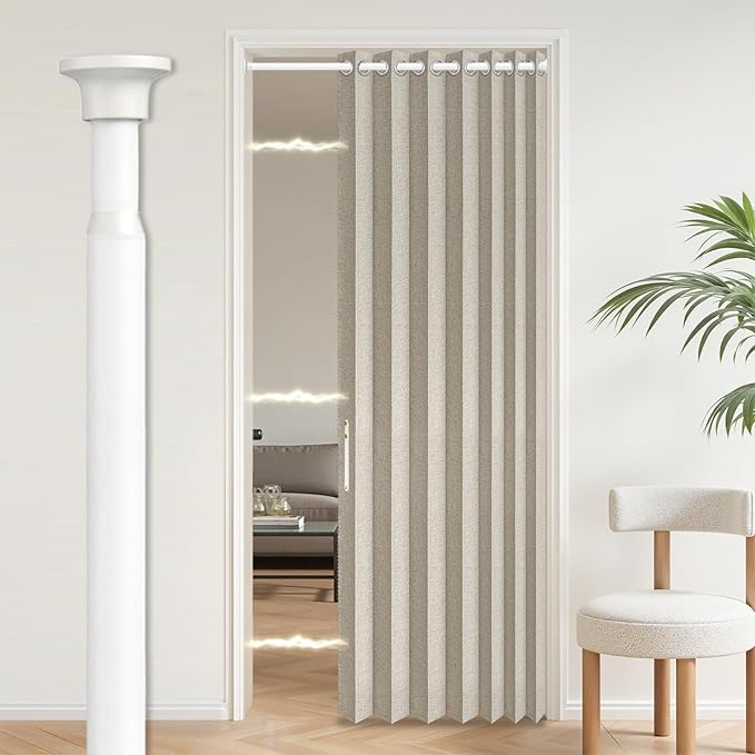 AJAZZ Blackout Accordion Door Curtains - Image 9