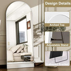 57" x 20" Arched Full Length Mirror - Image 6