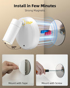 EZVALO Battery-Powered LED Spotlight Indoor, Wireless Picture Lights - Image 9