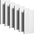 PBHEPJ 6 Pcs Metal Pegboard Panels, Heavy Duty Peg Boards by PBHEPJ