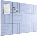 Bumusty Large Cork Board Alternative-48 x 36" Felt Bulletin Board Tiles by BUMUSTY