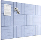 Bumusty Large Cork Board Alternative-48 x 36" Felt Bulletin Board Tiles by BUMUSTY