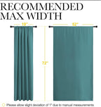 NICETOWN Window Curtains Blackout Drapes - Image 7