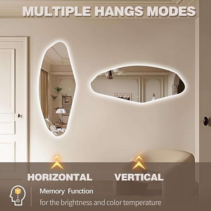 Led Mirror Full Length, Frameless Long Mirrors - Image 6
